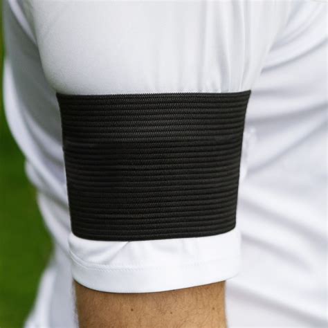 black arm bands.